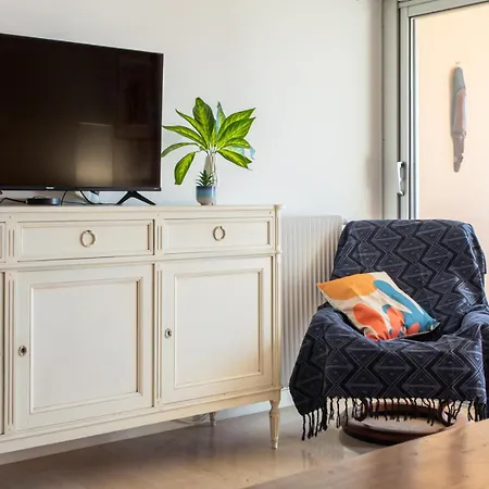 Lejlighed A3 Staywizus -2 Bdr Sea View 10 Min - Parking, Pool & Terrace Antibes