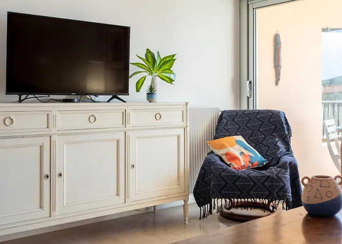 Apartmán A3 - Staywiz Us -2 Bdr Sea View 10 Min - Parking, Pool & Terrace Antibes