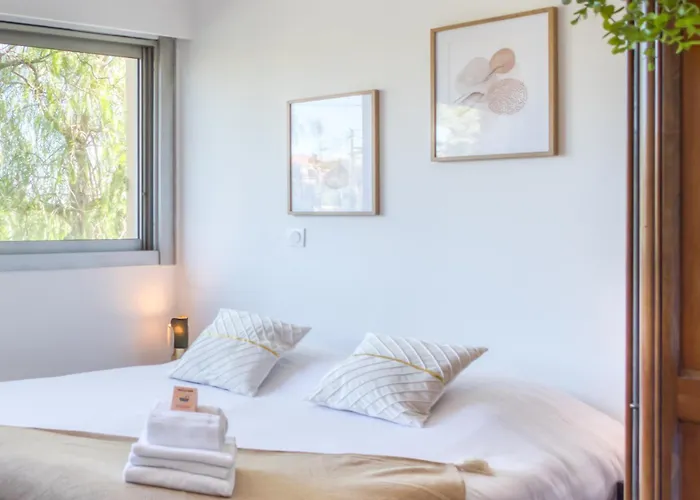 A3 - Staywiz Us -2 Bdr Sea View 10 Min - Parking, Pool & Terrace Apartmán Antibes